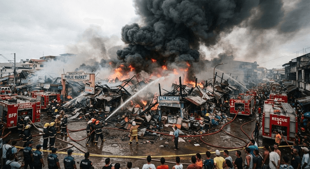 Tragedy in Sorsogon: 5 Dead as Massive Blaze Engulfs City Public Market Tragedy in Sorsogon: 5 Dead as Massive Blaze Engulfs City Public Market