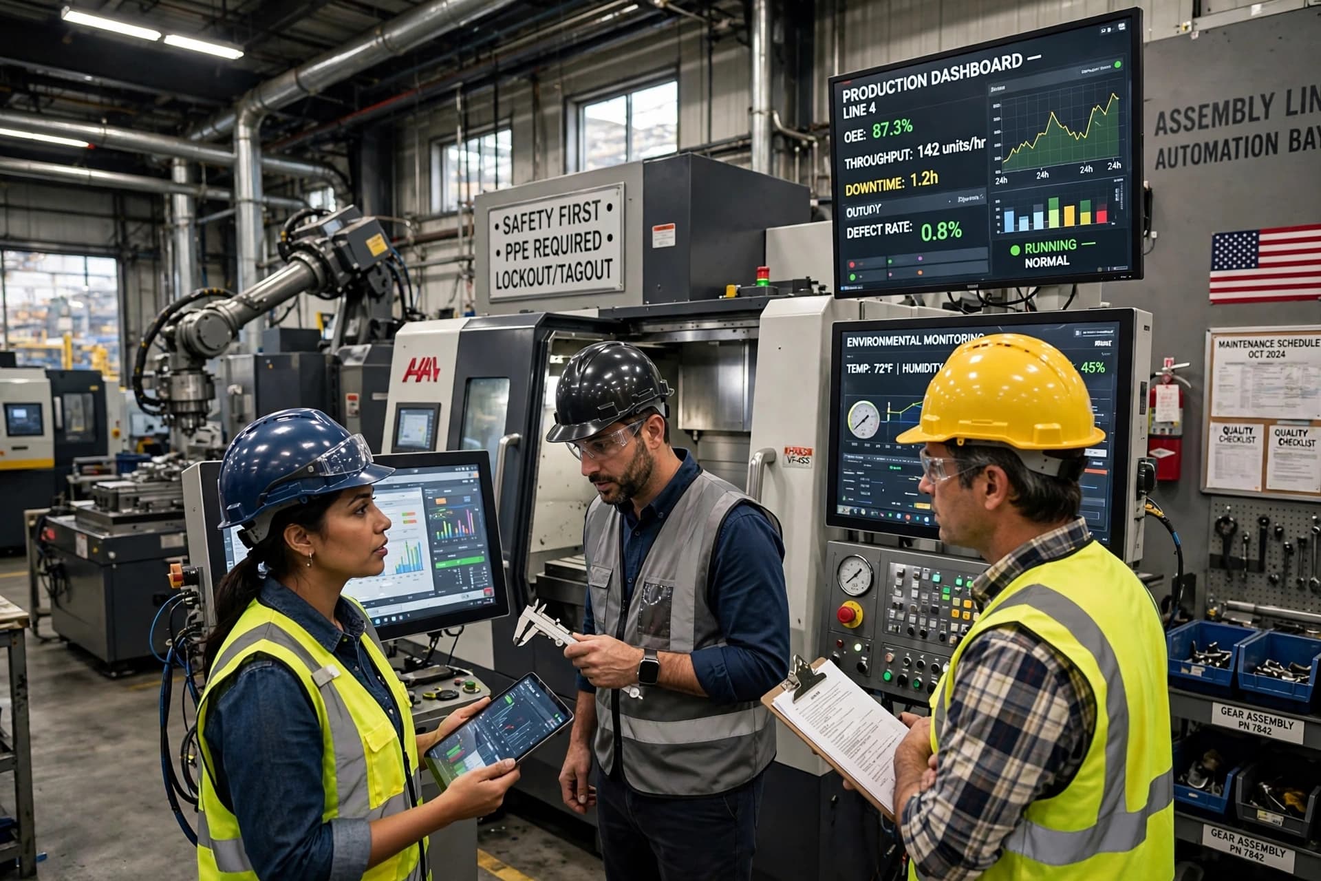 Across America’s Factory Floors, Industrial Production Slows as Higher Costs Meet a Changing Economic Landscape Across America’s Factory Floors, Industrial Production Slows as Higher Costs Meet a Changing Economic Landscape